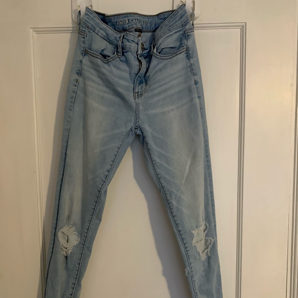 American eagle high waisted crop jegging